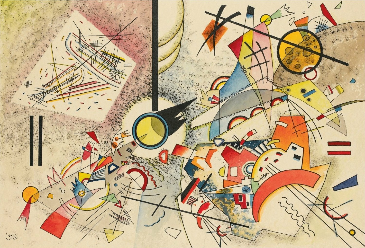 'Ohne_Titel'_by_Wassily_Kandinsky,_1923